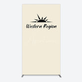 Aperturee - Aperturee Simple Vibe Western Region Birthday Rectangle Backdrop